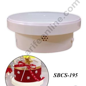 CAKE DECOR™ Mini Electric Musical Cake TurnTable | Sensor Touch | Cake Display