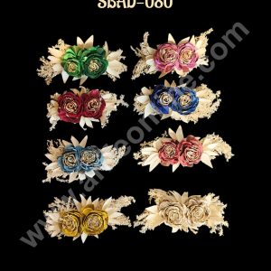 CAKE DECORβ’ Sola Wood Flowers Set For Innovative Hampers & Gifting - Dual Rose Random Colors