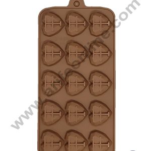 Cake Decor Silicon 15 Cavity Heart Pinata Chocolate Mould, Jelly Candy Mould