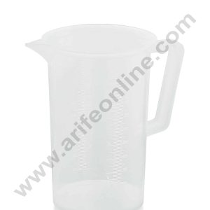 Cake Decor Plastic Measuring Jug / Mug 1000ml (1 ltr) Beaker with Handle