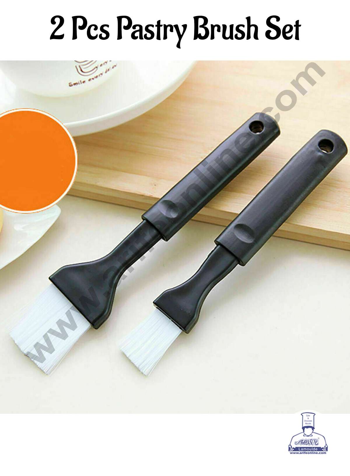 CAKE DECORβ’ 2 Pcs Pastry Brush Set | Baking Tool | Food Brush