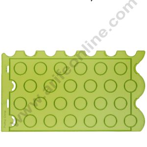 Cake Decor Silicone Polka Dots Pattern Impression Onlays Fondant Clay Marzipan Cake Decoration Mould