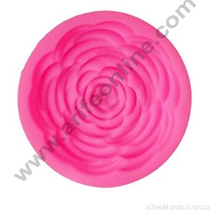 Cake Decor Silicon 1Pc Rose Fondant Clay Marzipan Cake Decoration Mould