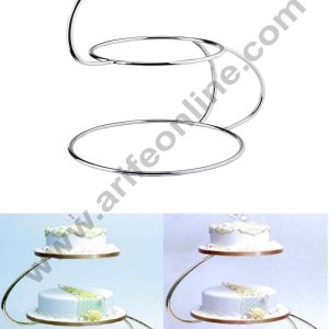 Cake Decor 3 Tier Metallic Cake Display Stand S Shape