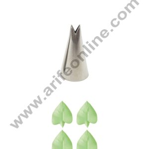 Cake Decor Small Nozzle - No. S352 Leaf Piping Nozzle