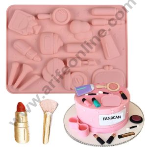 16 Cavity Make-Up Kit Shape Silicon Mould | Make Up Products Silicone Mould - CAKE DECOR™