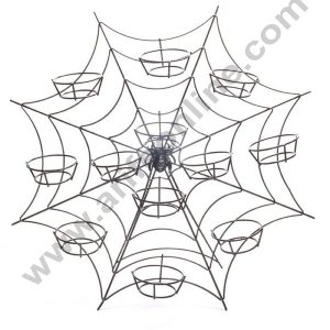 Cake Decor Metal 12 Desserts Creative Spider Web Cake Stands Dessert Stand