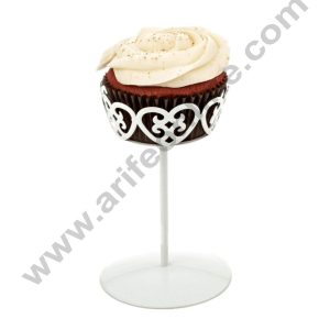Cake Decor 1PCS Metal Single Count Cupcake Stand Holder Display