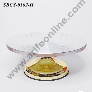 CAKE DECOR™ Rotating Cake Turntable Cake Decorating Stand (12 Inch) - Heavy