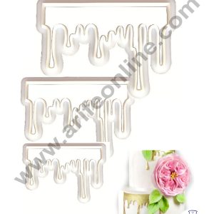 Cake Decor 3 Pieces Cake Drip Cutter