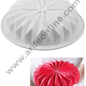 Cake Decor 3D Round Origami Geometric Shape Cake Molds Entremet Cake Mould Mousse Mold