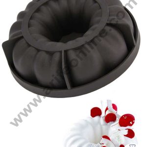 Cake Decor 3D Round Queen Shape Cake Molds Entremet Cake Mould Mousse Mold