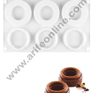 Cake Decor 3D Round Shape Garnishing Muffin Mould Entremet Cake Mould Mousse Mold