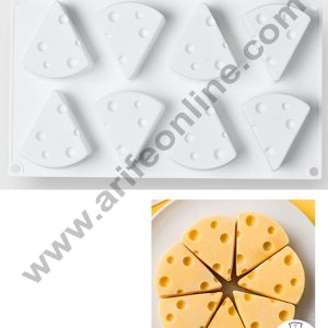 Cake Decor 3D 8 Cavity Cheese Shape Muffin Molds Entremet Cake Mould Mousse Mold