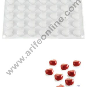 Cake Decor 3D 35 Cavity Mini Heart  Muffin Molds Entremet Chocolate Mould Mousse Mold