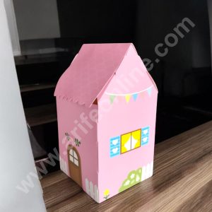 CAKE DECOR™ Goodie Bag For Hampers | Chocolate Box Hamper Box 10 Pcs Pack - Pink SBGB-41-P