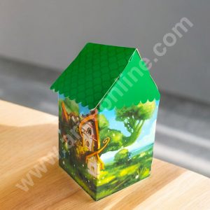 CAKE DECOR™ Goodie Bag For Hampers | Chocolate Box Hamper Box 10 Pcs Pack - Green SBGB-41-G