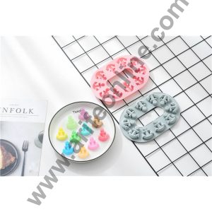 Cake Decor 10 Cavity Silicone Chocolate Mould Anchor Shape Silicon Jelly Candy Mould