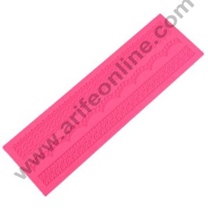 Cake Decor Silicone Cake Border Lace Mould Fondant Cake Decorative Silicone Lace Mat Cake Decorating Tools Baking Mat SBLM-3008
