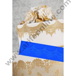 Cake Decor Silicone Cake Border Lace Mould Fondant Cake Decorative Silicone Lace Mat Cake Decorating Tools Baking Mat SBLM-3018