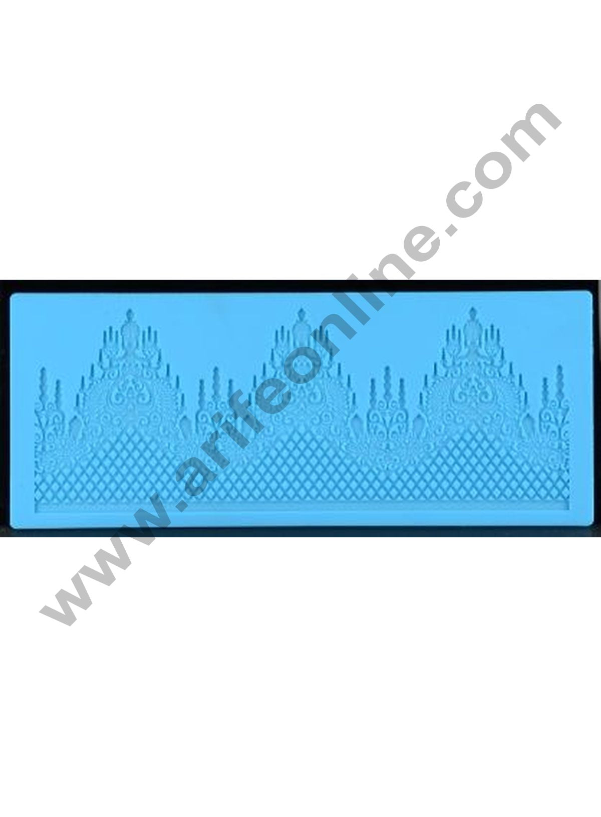 Cake Decor Silicone Cake Border Lace Mould Fondant Cake Decorative Silicone Lace Mat Cake Decorating Tools Baking Mat SBLM-3019