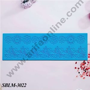CAKE DECORβ’ Flower & Leafy Pattern Silicone Lace Mould, Cake Decorative Silicone Lace Mat (SBLM-3022)