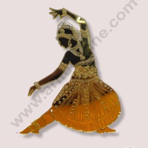 CAKE DECOR™ 5 inch Acrylic Folk Dancer Style 2 Cake Topper Cake Decoration Dessert Decoration (SBMT-3012)