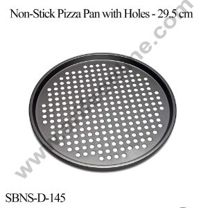 Cake Decor Non Stick Pizza Pan With Holes (29.5 cm Dimeter )