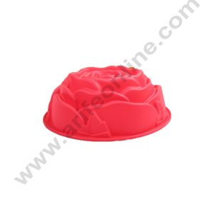 Cake Decor Silicon Bakeware Round Flower Shape Half (1/2) Kg Pinata Cake Moulds