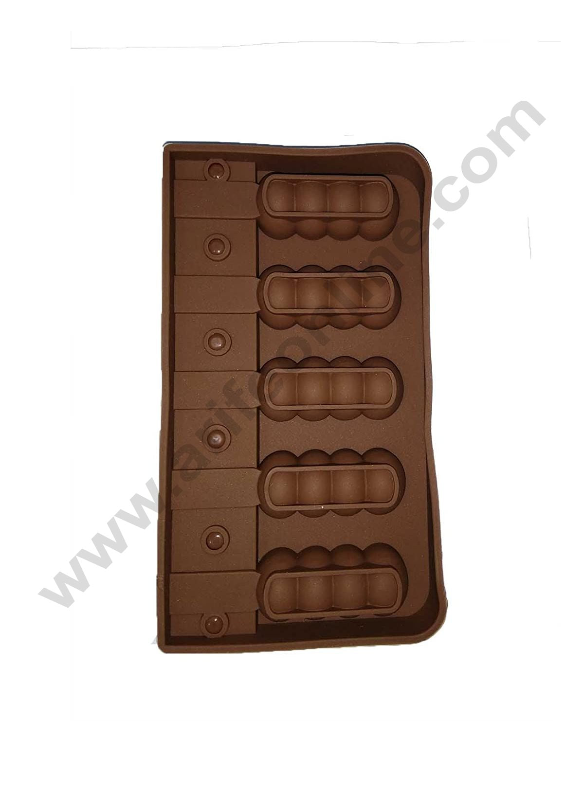 Cake Decor 5 Cavity Ice Cream Shaped Cupcake Pocket Shaped Silicone Mould