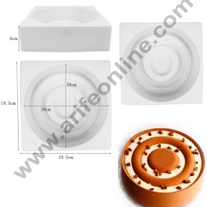 Cake Decor Silicon Round Cake Mould Mousse Cake Mould Silicon Moulds SBSM-303