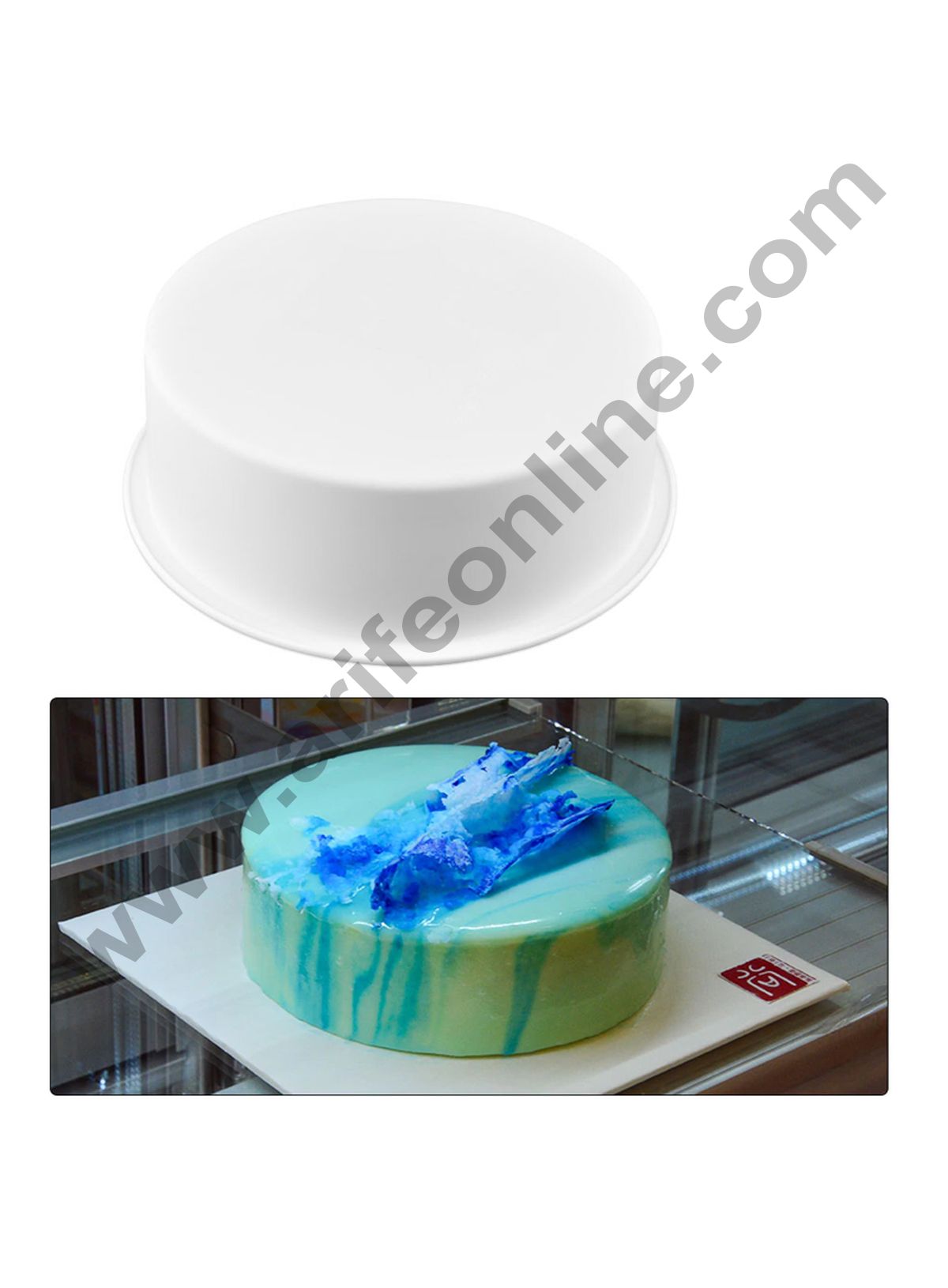 Cake Decor Silicon Oval Cake Mould Mousse Cake Mould Silicon Moulds SBSM-407-1
