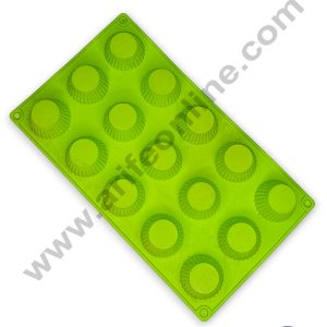 CAKE DECOR™ 15 Cavity Mini Muffin Shape Silicone Mould | Soap Mould | Baking Mould - SBSM-ck5-7104
