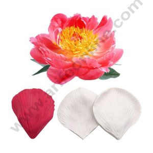 Cake Decor Silicone 2 Cavity Flower Veiners Fondant Marzipan Mould