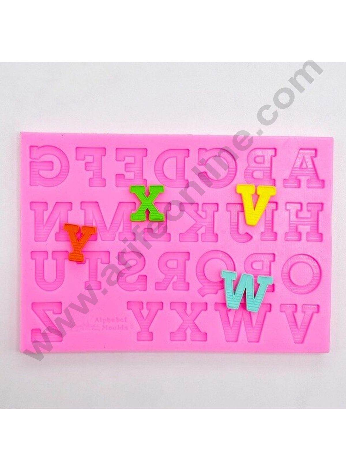 Cake Decor 26 Cavity Uppar Case Alphabet Letter Fondant Marzipan Mould
