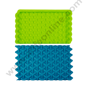 Cake Decor Silicone Tri-Weave Simpress Fondant Marzipan Mould