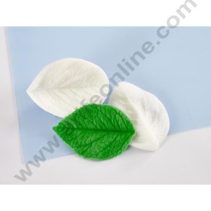 Cake Decor Silicone 2 Cavity Leaf Veiners Fondant Marzipan Mould
