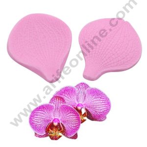 Cake Decor Silicone 2 Cavity Penoy Lily Rose Iris Flower Veiners Fondant Marzipan Mould