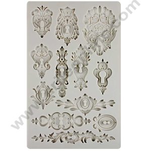 Cake Decor Silicone 11 cavity Mixed Shaped Silicone Fondant Clay Marzipan Cake Decoration Mould SBSP-693-1