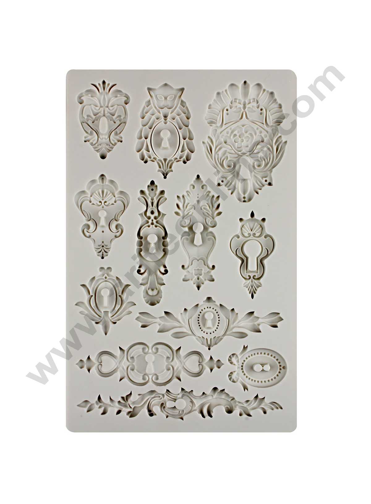 Cake Decor Silicone 11 cavity Mixed Shaped Silicone Fondant Clay Marzipan Cake Decoration Mould SBSP-693-1