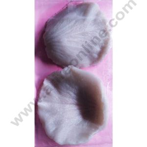 Cake Decor Silicon 2Pcs Veiner Leaves Fondant Clay Marzipan Cake Decoration Mould SBSP-714