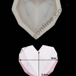 Cake Decor 3D Heart Pinata Silicone Fondant Mold Cake Decorating SBSP-733