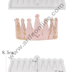 Cake Decor Silicon Crown Shape Fondant Marzipan Mould SBSP-735