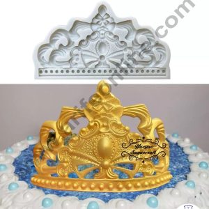 Cake Decor Crown Silicone Mold Fondant Mold Cake Decorating Tools Chocolate Gum Paste Mold