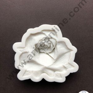 Cake Decor Silicone 1 Piece Rose Fondant Marzipan Mould