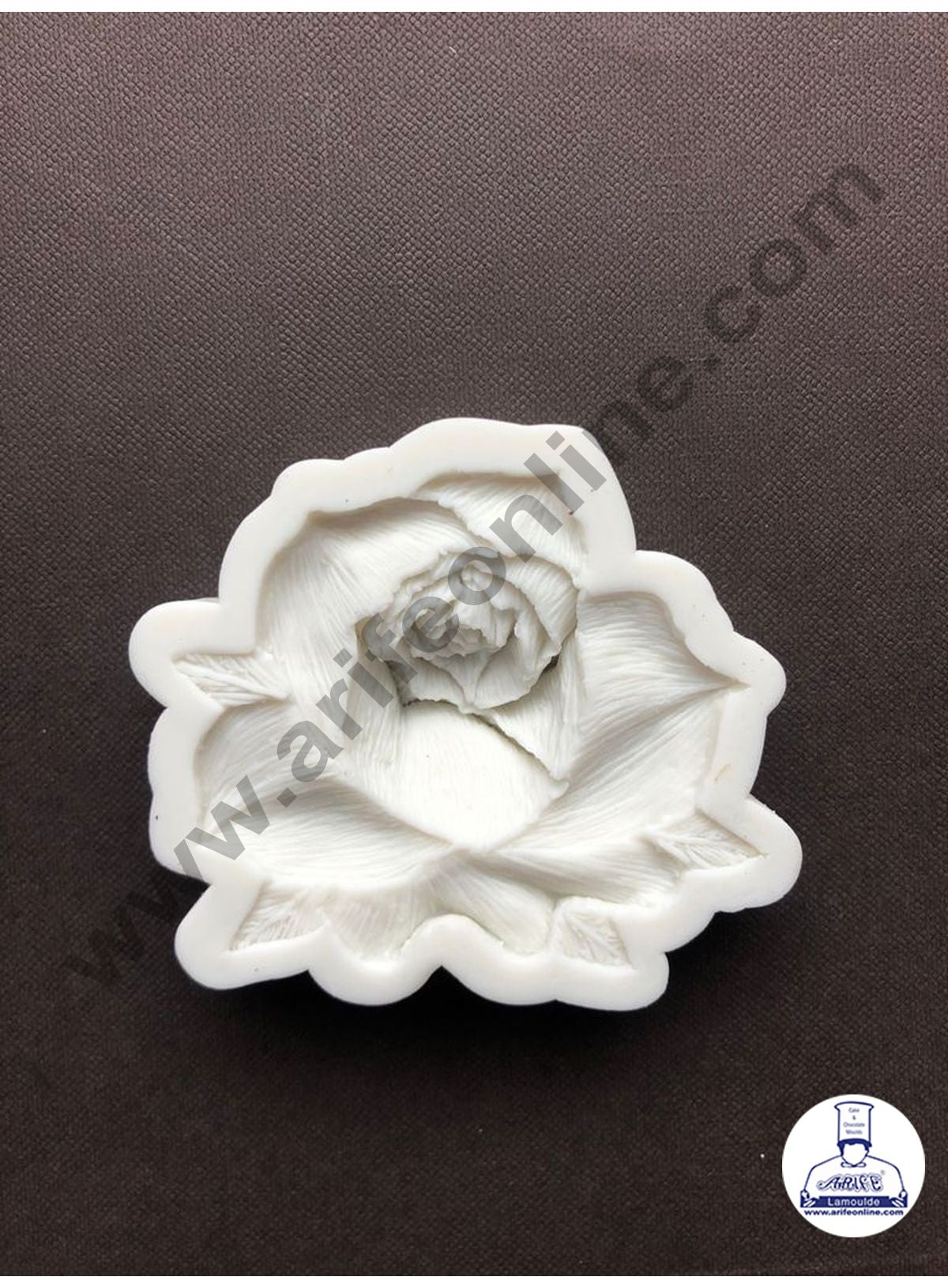 Cake Decor Silicone 1 Piece Rose Fondant Marzipan Mould