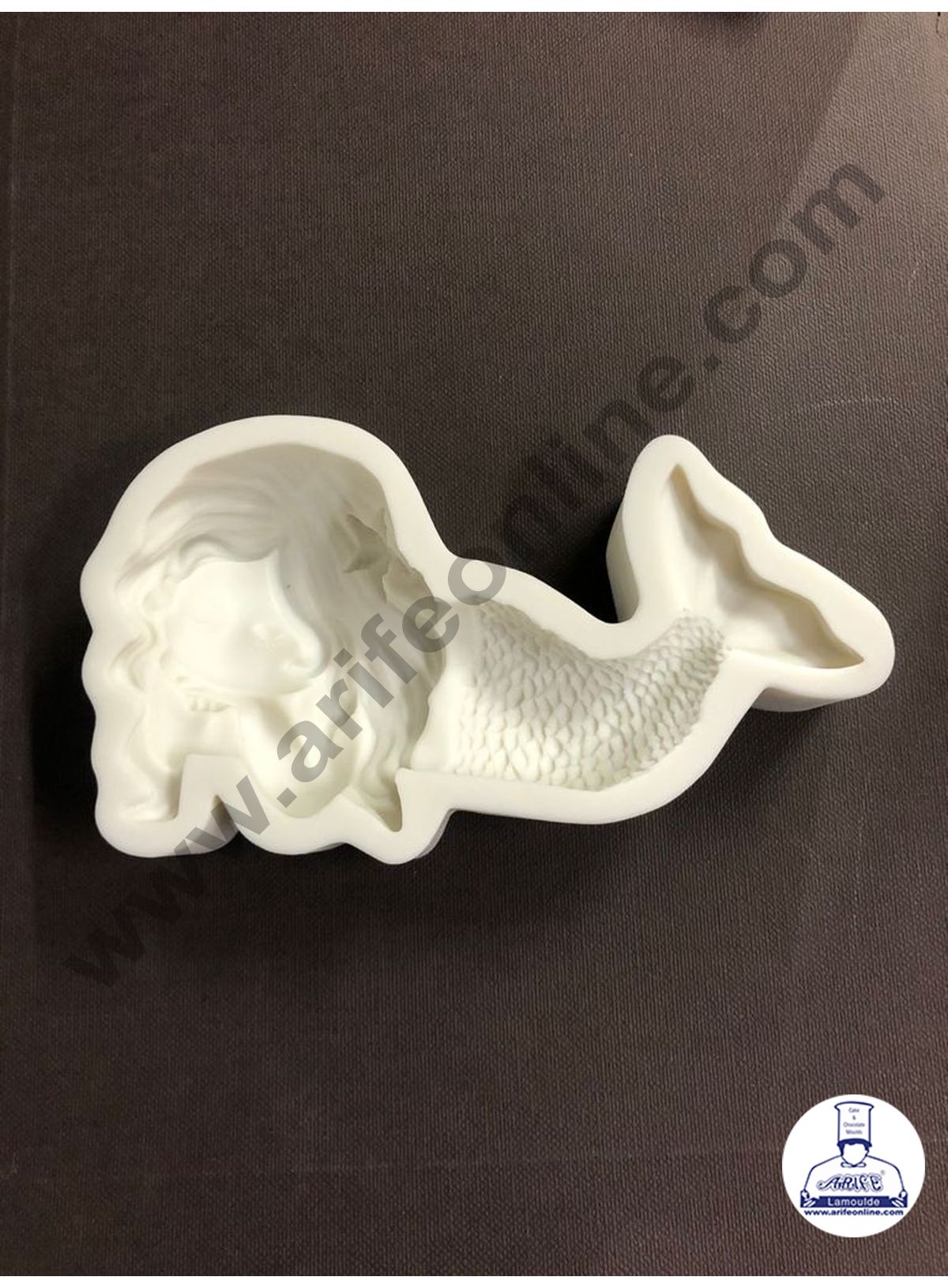 Cake Decor Silicone 1 Piece Girl Mermaid Tail Fondant Marzipan Mould