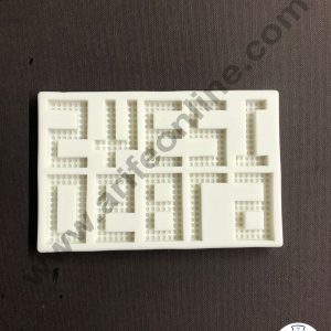 Cake Decor Silicone 10 Cavity Numbers Fondant Marzipan Mould