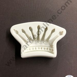 Cake Decor Silicone 1 Piece Crown Fondant Marzipan Mould