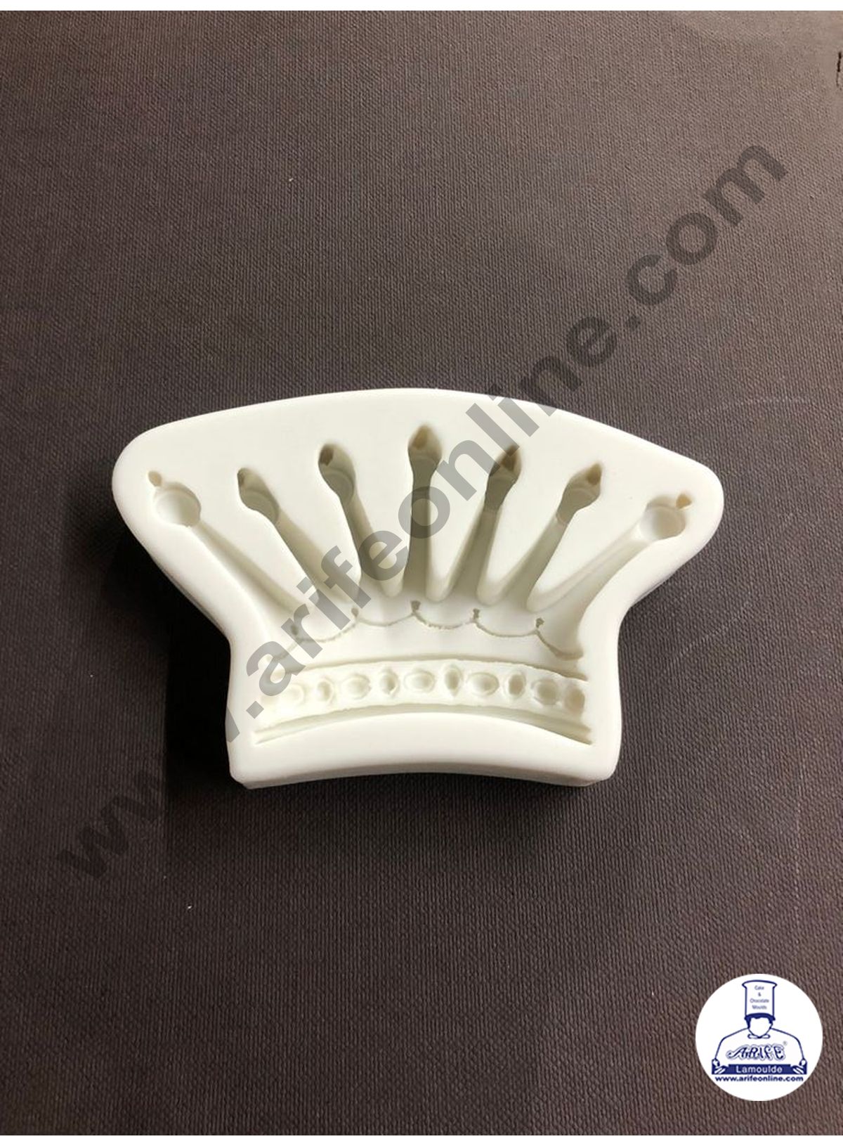 Cake Decor Silicone 1 Piece Crown Fondant Marzipan Mould
